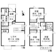 三原4丁目戸建の間取り画像