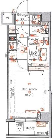 L’AVENIR町屋の間取り画像