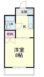 メゾン池の沢の間取り画像