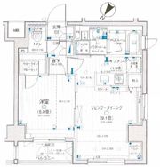 日神パレステージ巣鴨の間取り画像