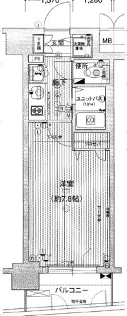 プレサンス本町リアルシティの間取り画像