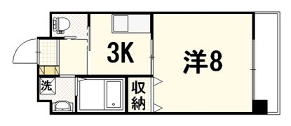 ソフィアコート光町の間取り画像