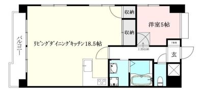 ロイヤルアネックス喜与町の間取り画像