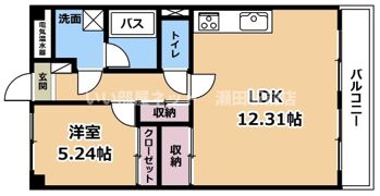 リベルティ・キタガワの間取り画像