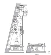RELUXIA TERRACE 横濱吉野町の間取り画像