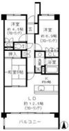 パークホームズ覚王山 SOUTHの間取り画像