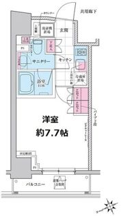 ステラメゾン三軒茶屋の間取り画像