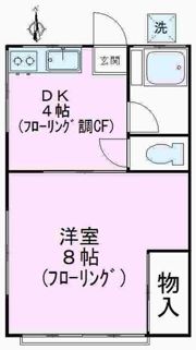 ハイツ南荻窪の間取り画像