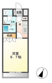 サニーサイド神立の間取り画像
