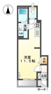 マンダリーヌの間取り画像