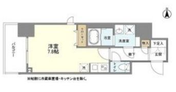 BPRレジデンス江坂の間取り画像