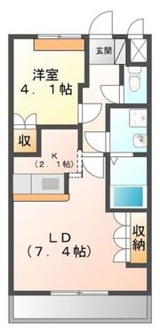 メゾンアイリスの間取り画像
