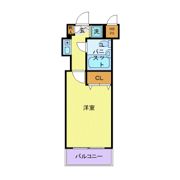 クリオ武蔵新城弐番館の間取り画像