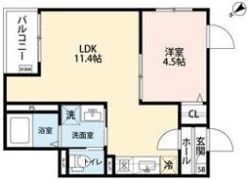 Jack koshinⅡ(ジャックコウシンツーの間取り画像