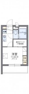 レオパレスエスポワールの間取り画像