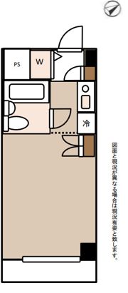 ウィンベルソロ横浜阪東橋1号館の間取り画像