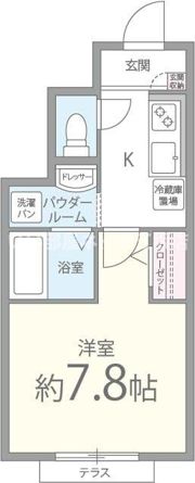 アレグレス 栄町の間取り画像