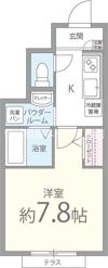 アレグレス 栄町の間取り画像
