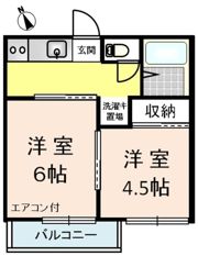メゾンケームⅡの間取り画像