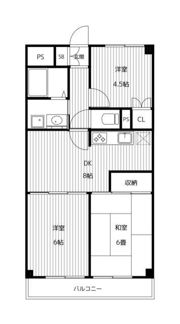 新堀マンション赤坂の間取り画像