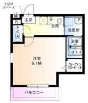 フジパレス緑橋EASTの間取り画像