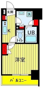 スカイコートパレス東大前の間取り画像