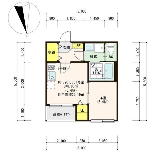 間取図