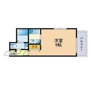 ラフィネスクロスロード博多ステーションの間取り画像