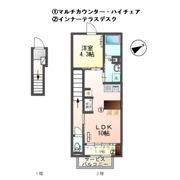Rushero梅花（ルシェロ バイカ）の間取り画像