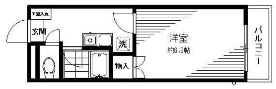 ノーリーズン船堀の間取り画像