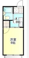シティハイム池上Bの間取り画像