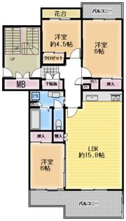 新座リバーサイド18－11号棟の間取り画像