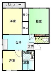 エーハイム風早の間取り画像