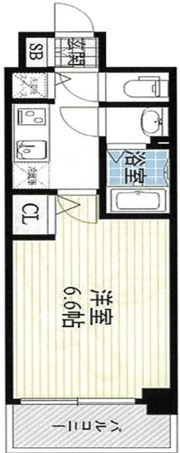 プレサンス梅田北オールの間取り画像