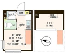 マグノリアテラス東小岩の間取り画像