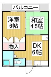 ハイツ吉野の間取り画像