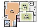 第3市川マンションの間取り画像
