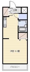 アバンダント鹿谷の間取り画像