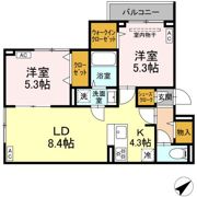 (仮)D-ROOM江戸川の間取り画像