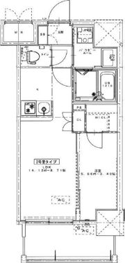 サムティ京橋Clearの間取り画像