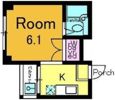 メロディハイムの間取り画像