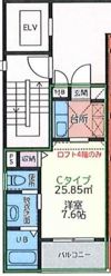 グロアール大宮の間取り画像