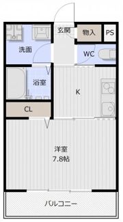 ピース・スクエア常三島の間取り画像