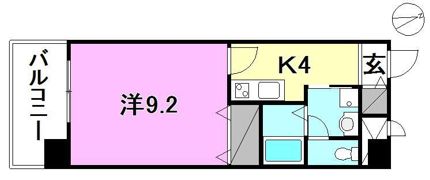 Mayfair center squareの間取り画像