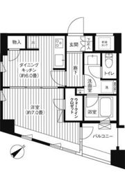 コスモリード新宿余丁町の間取り画像