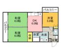 二葉コーポの間取り画像