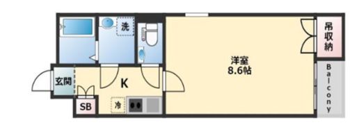 M Residence 常盤の間取り画像
