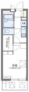 レオパレスTN参番館の間取り画像