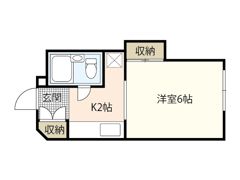 コーポ藤土の間取り画像