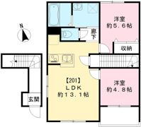 フォーラムNの間取り画像